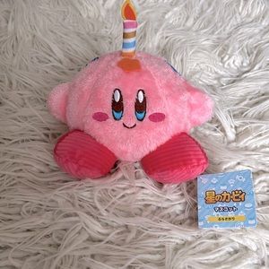 Birthday Cake Kirby Plush